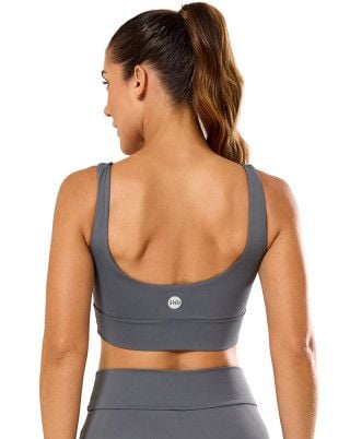 Top Slim Média Sustenção e Compressão UV50+ Cinza SND Fitness