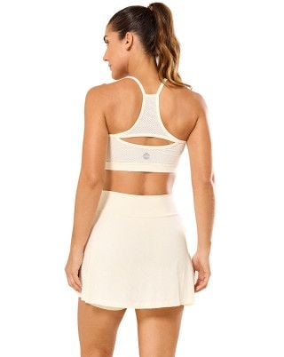 Look Light Fly Média Compressão UV50+ Off White SND Fitness