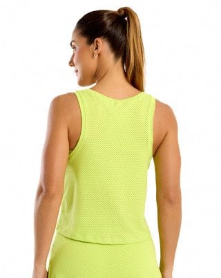 Regata Cropped BT Verde Lima SND FItness