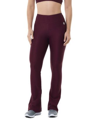 Calça Flare Trend Vinho SND Fitness