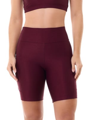 Bermuda Trend Média Compressão UV50+ Vinho SND Fitness