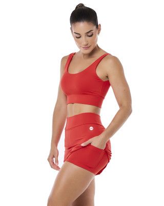 Look Slim Basic Vermelho SND Fitness