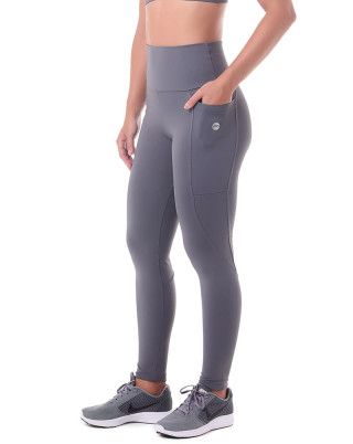 Legging Moviment Cinza SND Sandy Fitness