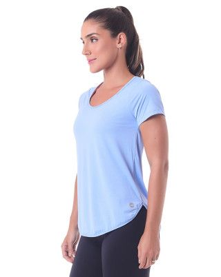 Blusa Classic Azul Celeste SND Sandy Fitness