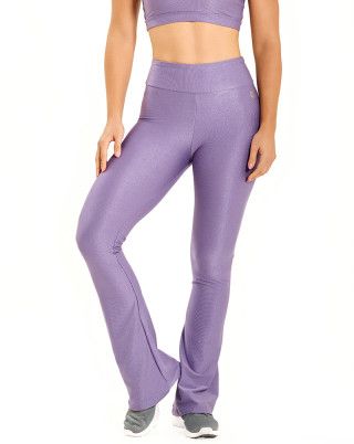 Calça Flare Trend Lilás SND Fitness
