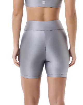 Bermuda Tex Cinza Metalizado SND Fitness