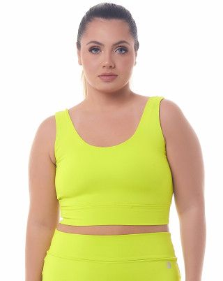 Top Slim Verde Cítrico SND Sandy Fitness