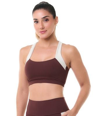 Top Action Marrom SND Fitness