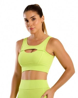 Top React Verde Lima SND Fitness