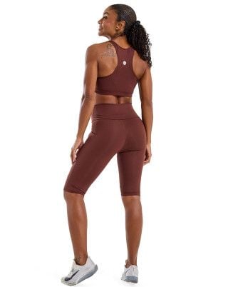 Look Power Intensity Alta Compressão UV50+ Marrom SND Fitness